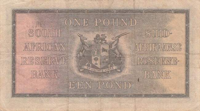 Südafrika p84e 1 Pound 1943